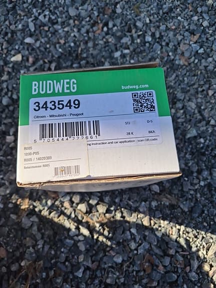 Budweg 343549 bromsok