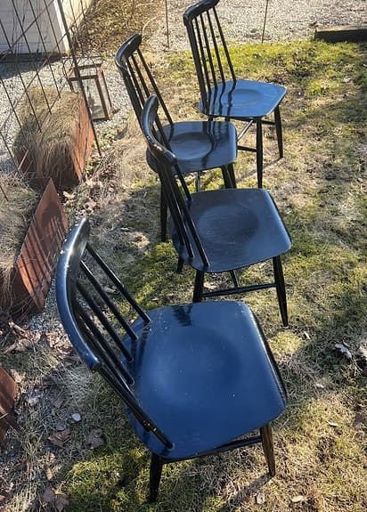 4 st Fanett Pinnstolar från Edsbyverken