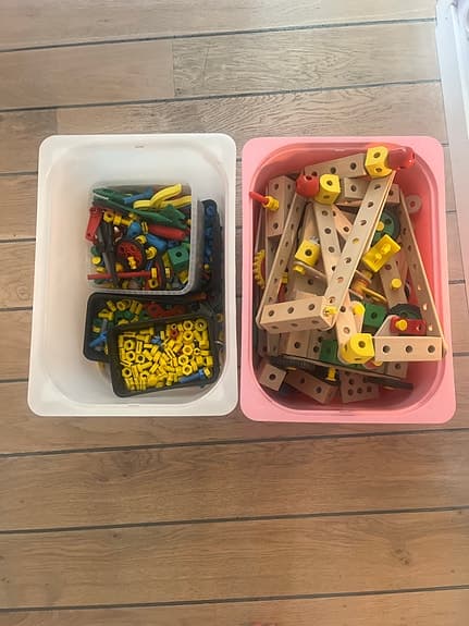 BRIO byggsats leksak trä och plast flerfärgad