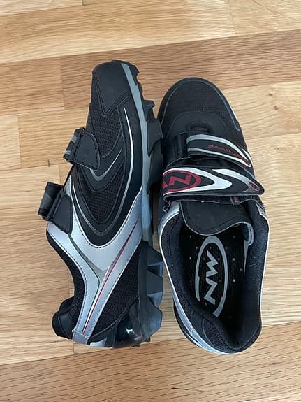 Northwave Spike cykelskor svart/grå storlek 37