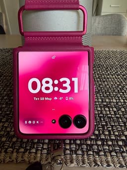 Motorola Razr vikbar mobiltelefon 256 GB rosa