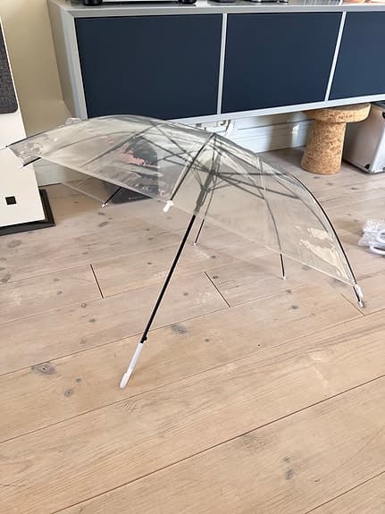 Genomskinligt paraply Bröllop/fest