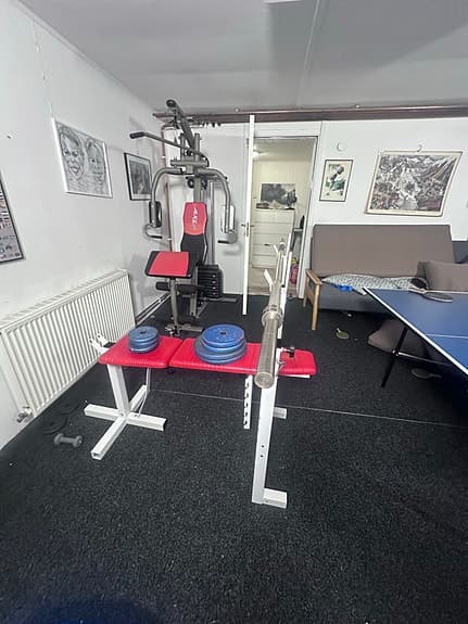 Eleiko Vintage bänkpress med skivstång