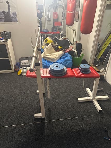 Eleiko Vintage bänkpress med skivstång