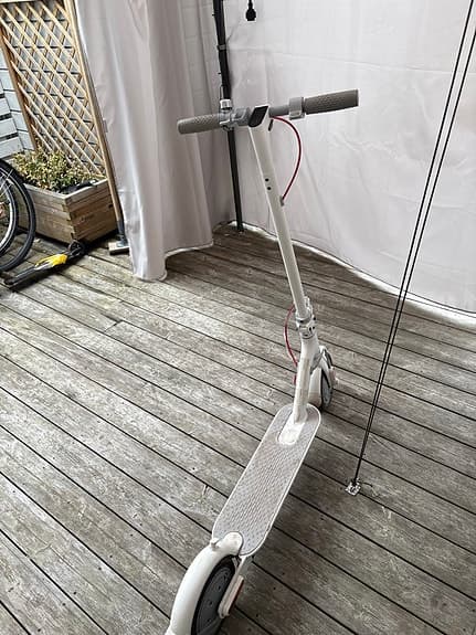 Elsparkcykel vit Xiaomi