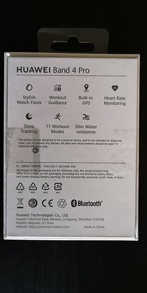 Huawei band 4 Pro