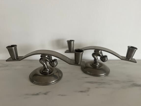 Svenskt Tenn ljusstakar metall