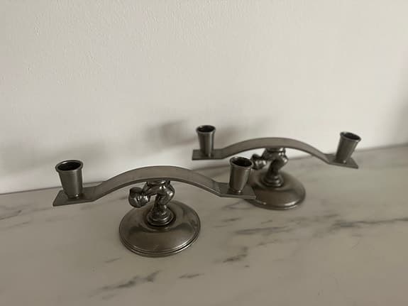 Svenskt Tenn ljusstakar metall