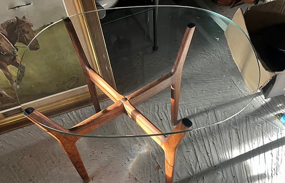 2 st sidobord Alf Svensson Prisma, Bra bohag 50/60 tal