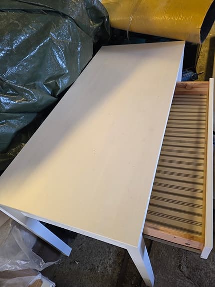 Skrivbord IKEA Hemnes vitt