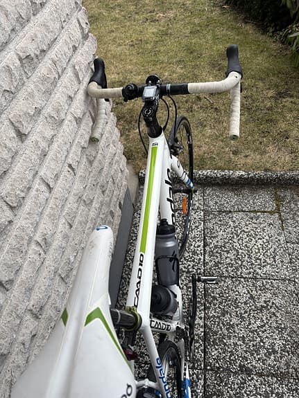 Cannondale landsvägscykel 56 cm unisex vit