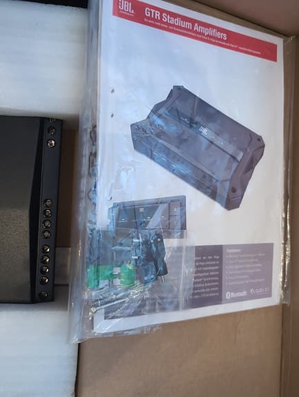 JBL GTO-5EZ bilslutsteg svart