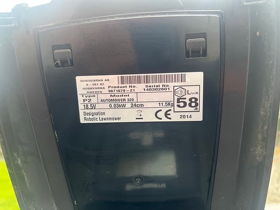 Husqvarna Automower 320 robotgräsklippare