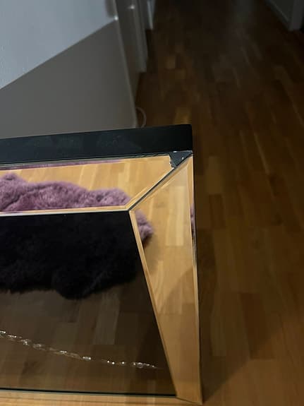 tavlan väggdekoration med leopardmotiv glas svart