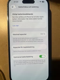 iPhone 14 Pro 256 GB – Lila | Fullt fungerande | Batteri 100%