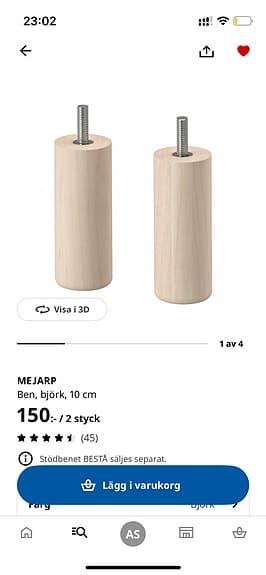 MEJARP ben björk 10 cm