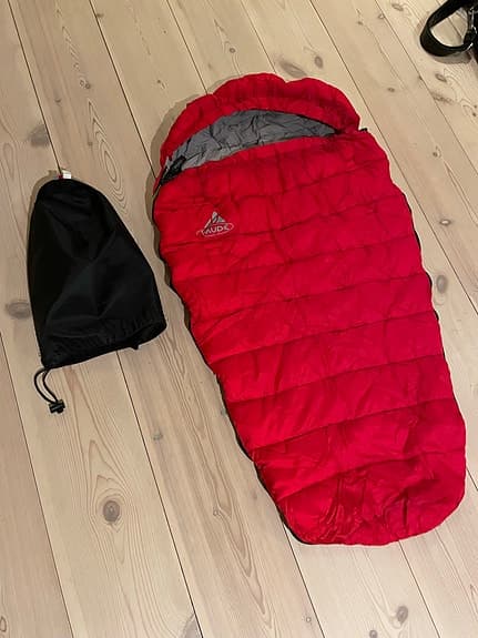 Vaude sovsäck barn röd