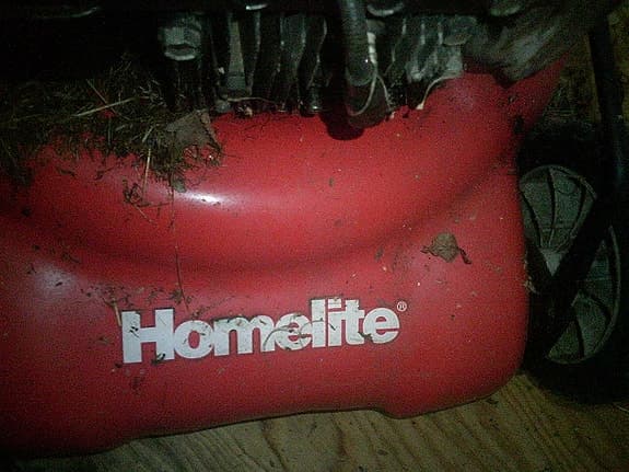 Homelite gräsklippare äldre startar ej