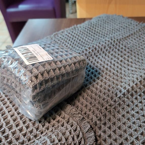 Badrumsmatta grå 43x61 cm