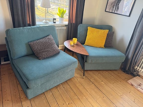KIVIK ”1-sits bäddsoffa” fåtölj