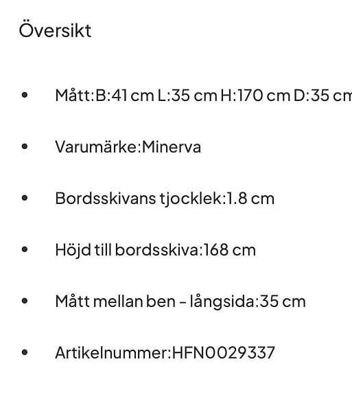 IKEA spegel med förvaring vit