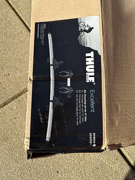 Thule Excellent 4th Rail Kit cykelhållare takräcke