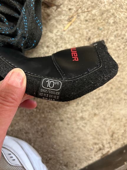 Bauer inlines rullskridskor storlek 45,5