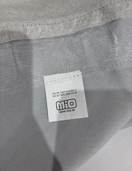 Beige/ grå/ Greige mörkläggningsgardin 4 st