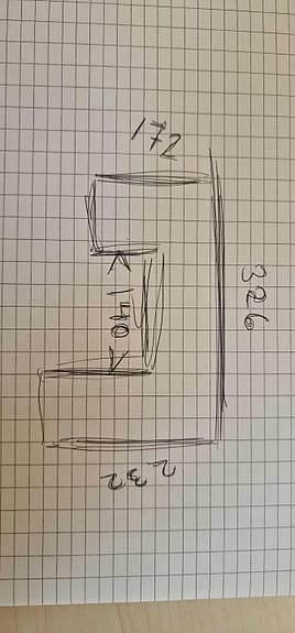 Mio Friday dubbeldivan i antracitgrått