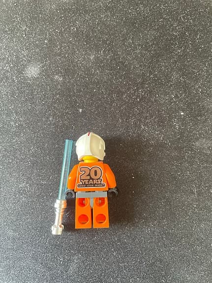 Lego Star Wars Luke sakywalker  med ljussabel
