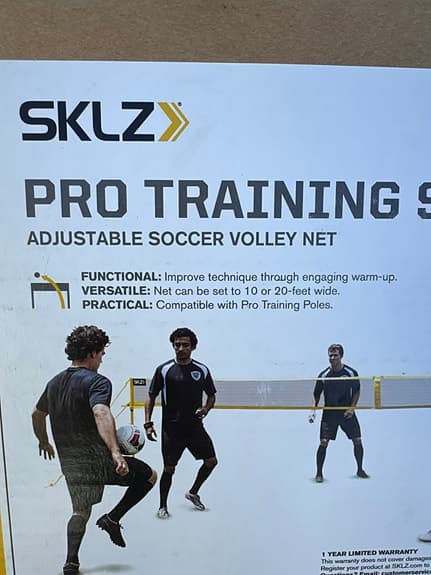 SKLZ Pro Training Soccer Volley Net justerbart fotbollsvolley-nät