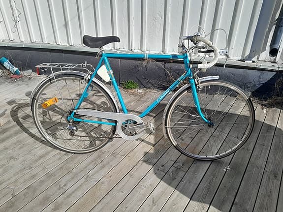 Crescent landsvägscykel 28" unisex M blå