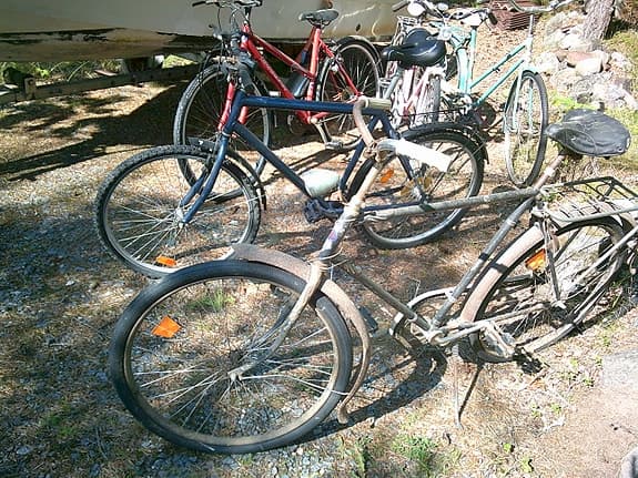 Olika cyklar mtb herrcyklar damcyklar classic retro m.m