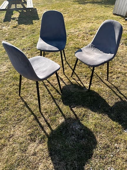 3 st stolar i väldigt bra skick