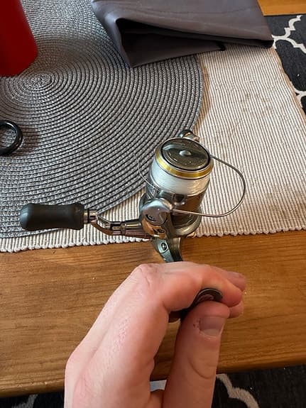 Shimano Symetre 750FI haspelrulle