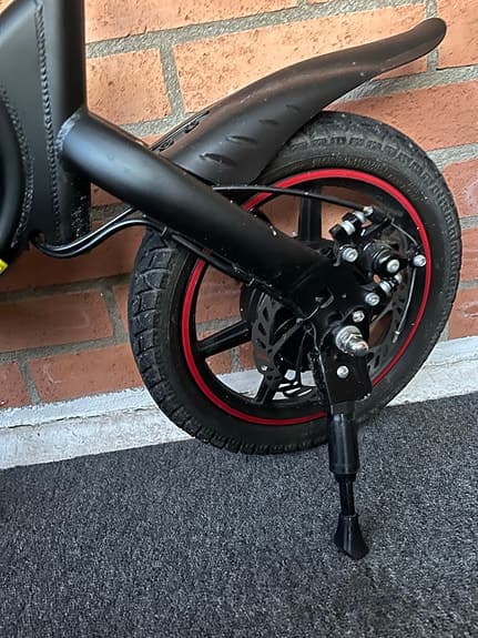 DYU elcykel 14" 250W svart