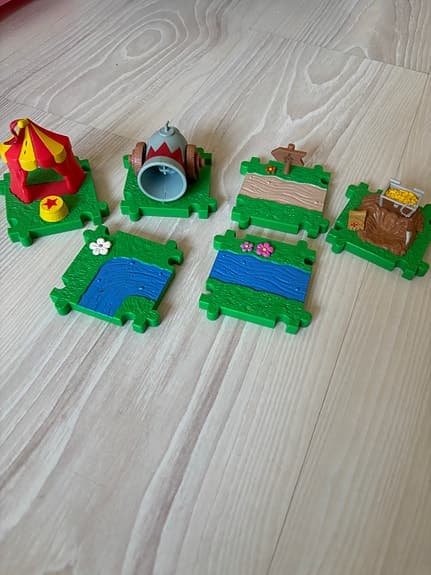 Smurfar lekset från Peyo 2009-2013 plastfigurer