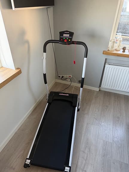 Adrenalin löpband hopfällbart svart