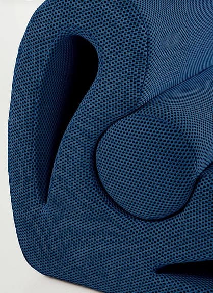 Ny futuristisk soffa blå
