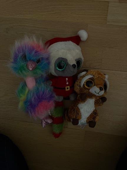 Ty gosedjur set flerfärgad brun