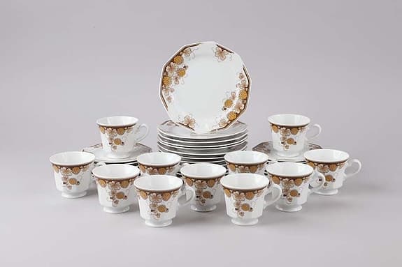 Stor kaffeservis – Winterling Bavaria – Art Deco-stil – Tyskland