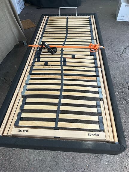 ställbar sängbotten/stativ ram,  elevatorsängbotten