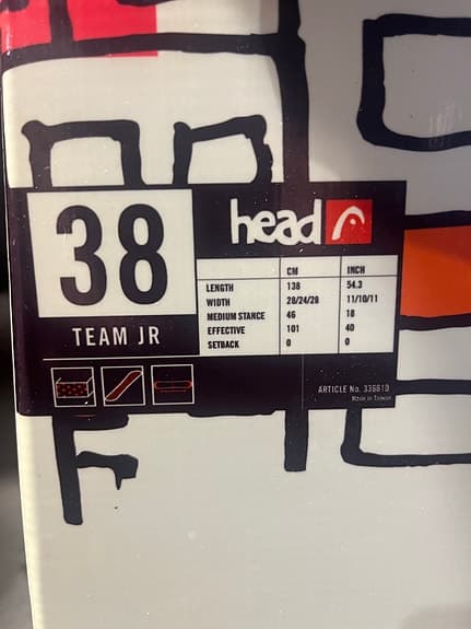 Head Team Jr snowboard
