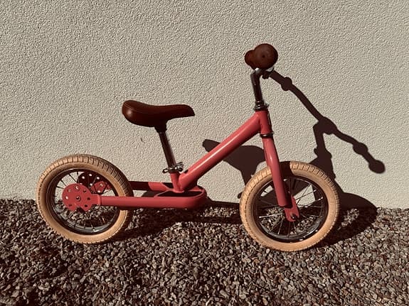 TryBike -balanscykel med två eller trehjulig