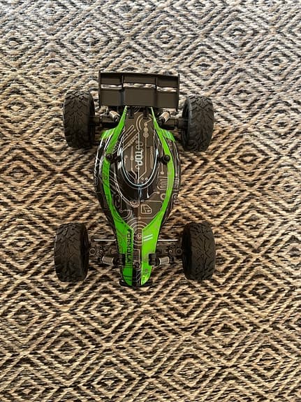 Fjärrstyrd bil buggy svart grön