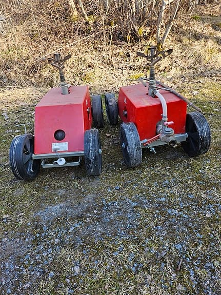 Spridare, slangvindor och slangar