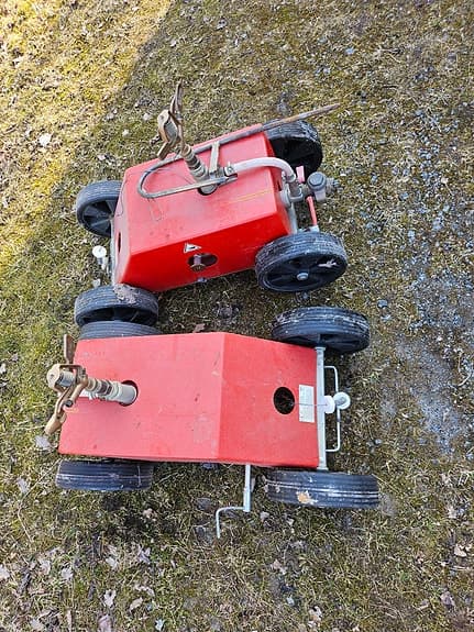 Spridare, slangvindor och slangar