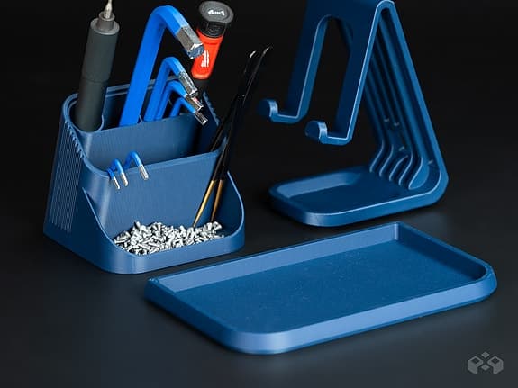 iPhone Ställ Modul Skrivbordsorganisatör 3D-Printad Mobilhållare Svensk