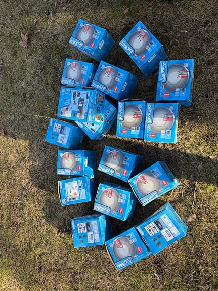 Markbelysning 16st + trafos