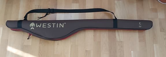 Westin Gold Tiger fiskeset spö med haspelrulle och tillbehör